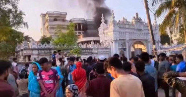 রাজধানীতে সাবেক এমপির বাসায় আগুন
