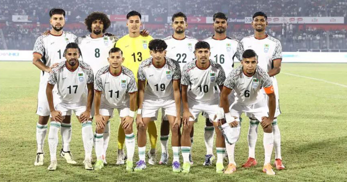 ভারতকে এক গোল দিয়ে বিরতিতে বাংলাদেশ