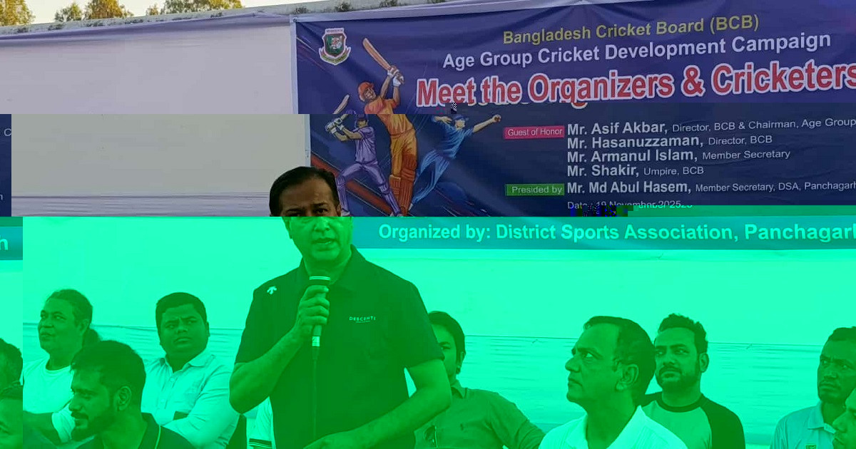 প্রত্যেক জেলায় হবে ক্রিকেট সংস্থা হবে: আসিফ আকবর
