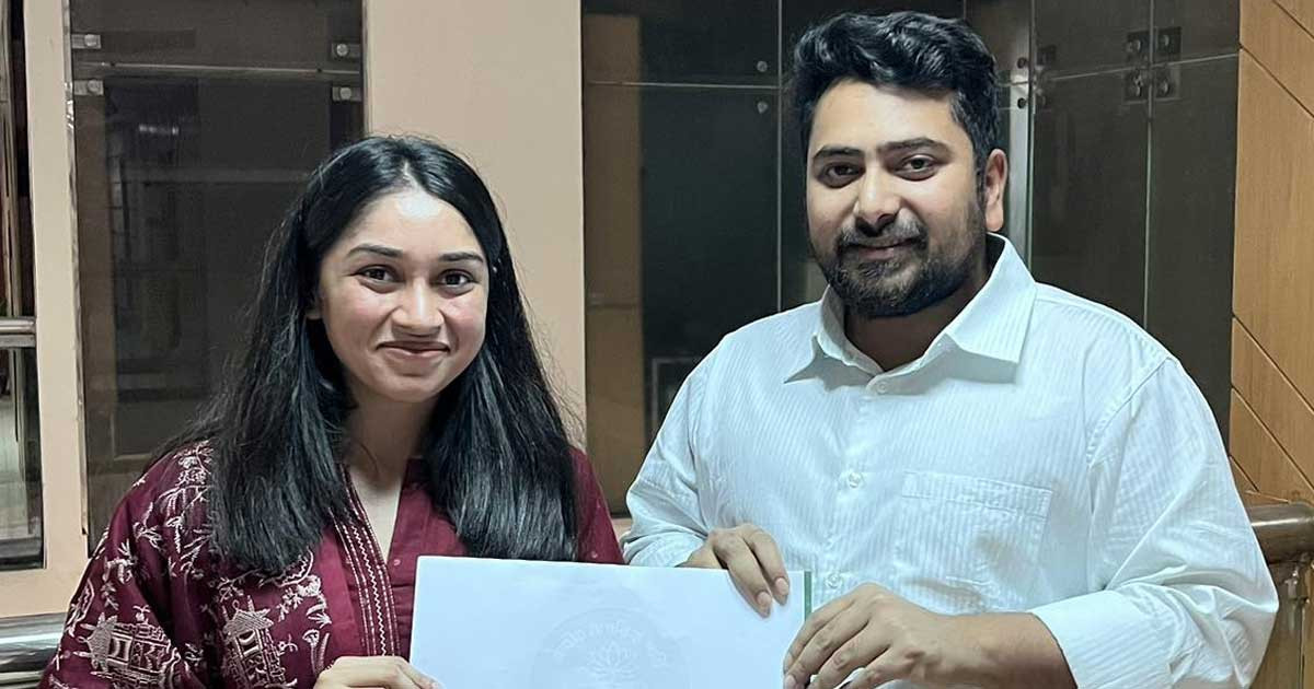 ঢাকা-১৯ আসনে এনসিপির মনোনয়ন ফরম কিনলেন নাফসিন