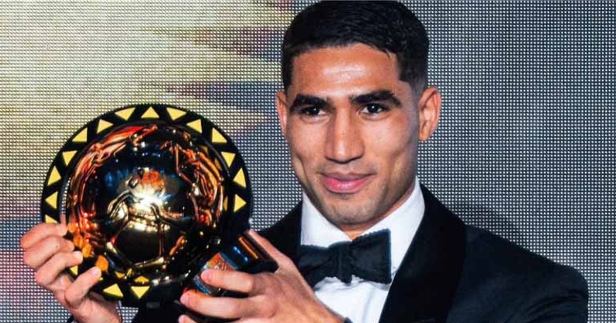 ৫২ বছরের খরা কাটিয়ে আফ্রিকার বর্ষসেরা আশরাফ হাকিমি