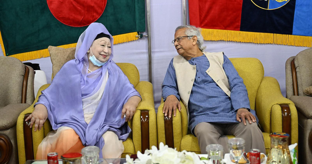 প্রধান উপদেষ্টার সঙ্গে বিএনপি চেয়ারপারসনের সৌজন্য সাক্ষাৎ