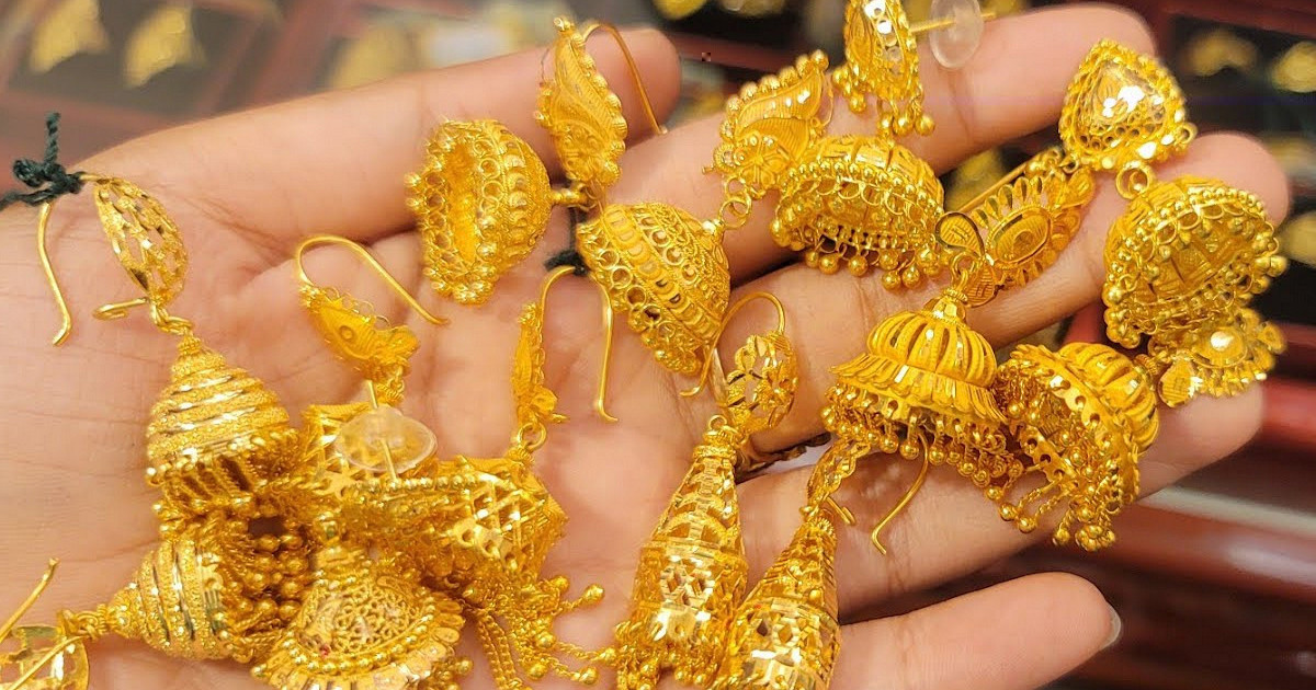 আজ ২২, ২১ ও ১৮ ক্যারেটের স্বর্ণের ভরি কত করে বিক্রি হবে?
