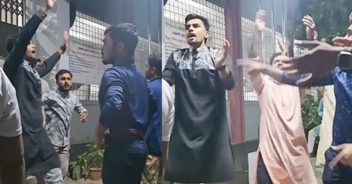 ঢাকা আলিয়ায় রণক্ষেত্র