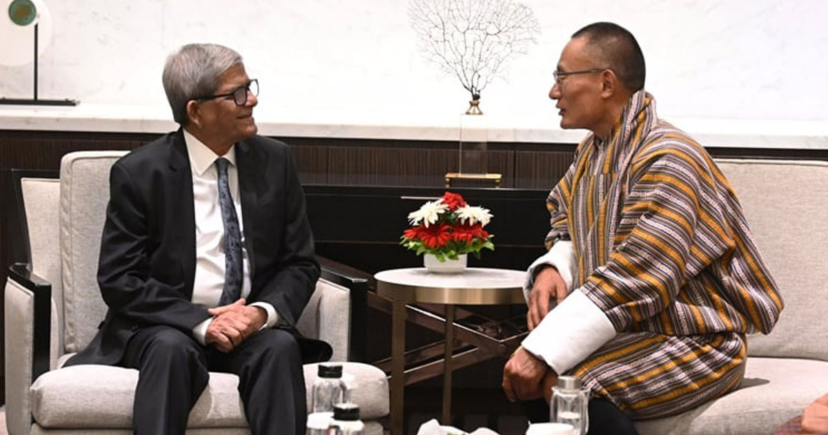 বাংলাদেশের নতুন সরকারের সঙ্গে কাজ করতে আগ্রহী ভুটান: মির্জা ফখরুল