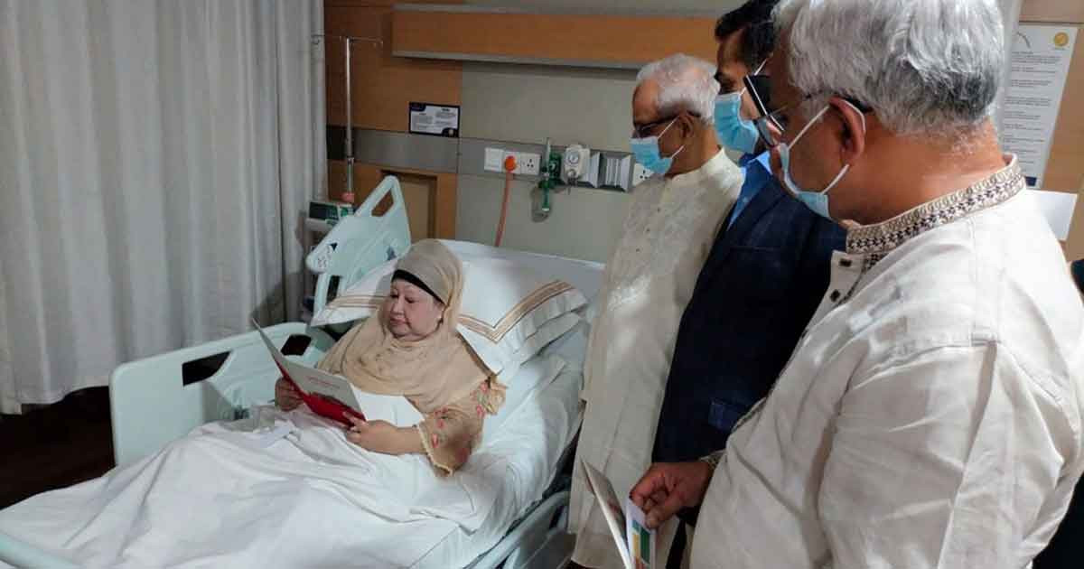 বেগম খালেদা জিয়ার হার্ট ও ফুসফুসে ইনফেকশন হয়েছে