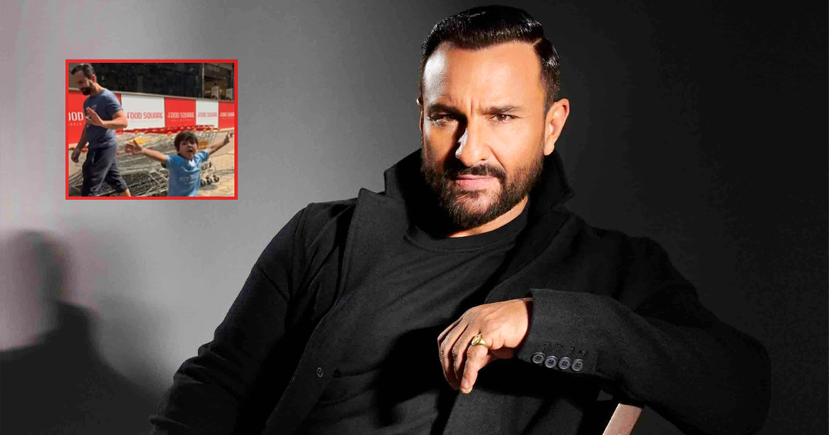 পাপারাজ্জিদের দেখে যা করলেন সাইফ-পুত্র