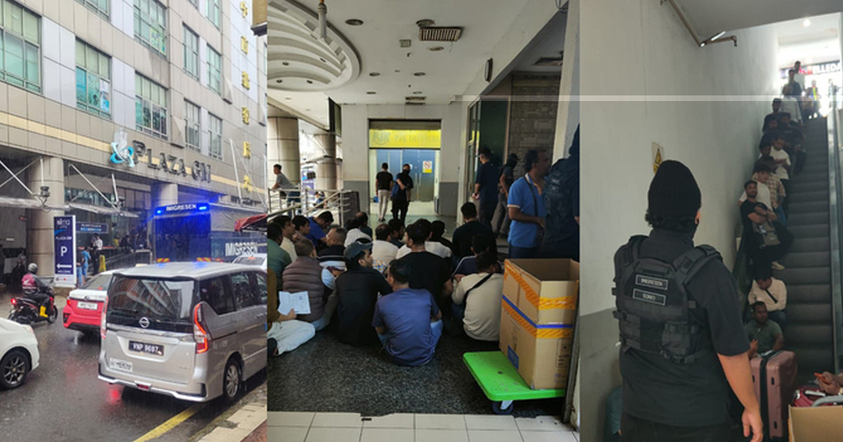 কুয়ালালামপুরে শপিং মলে সাঁড়াশি অভিযান, বাংলাদেশিসহ আটক ১২৪