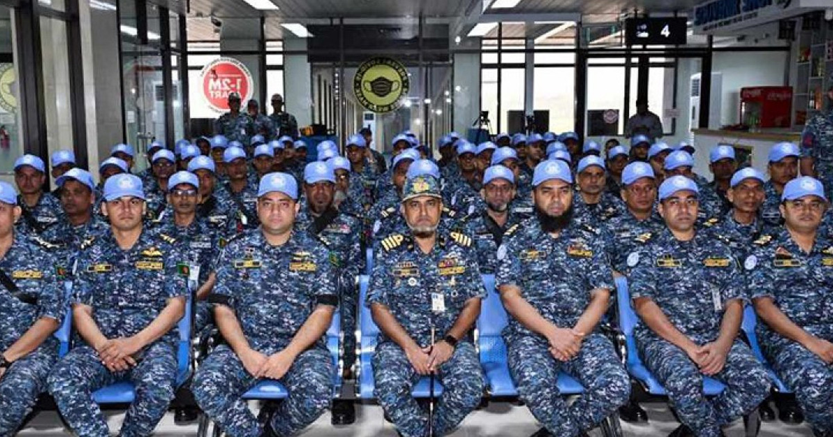 লেবাননে শান্তিরক্ষা মিশনে গেলেন নৌবাহিনীর ৮৫ সদস্য