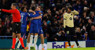 এস্তেভাও–ডেলাপের নৈপুণ্যে বার্সেলোনাকে হারালো চেলসি