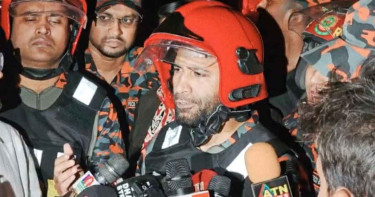 কড়াইল বস্তির ১৫০০ ঘর-বাড়ি আগুনে পুড়েছে