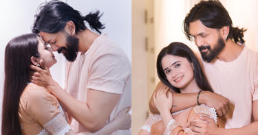 ঐশীর সঙ্গে ছবি পোস্ট করে শুভ বললেন, ‘তোরে এত ভালোবাসি, আর বলব কতবার’