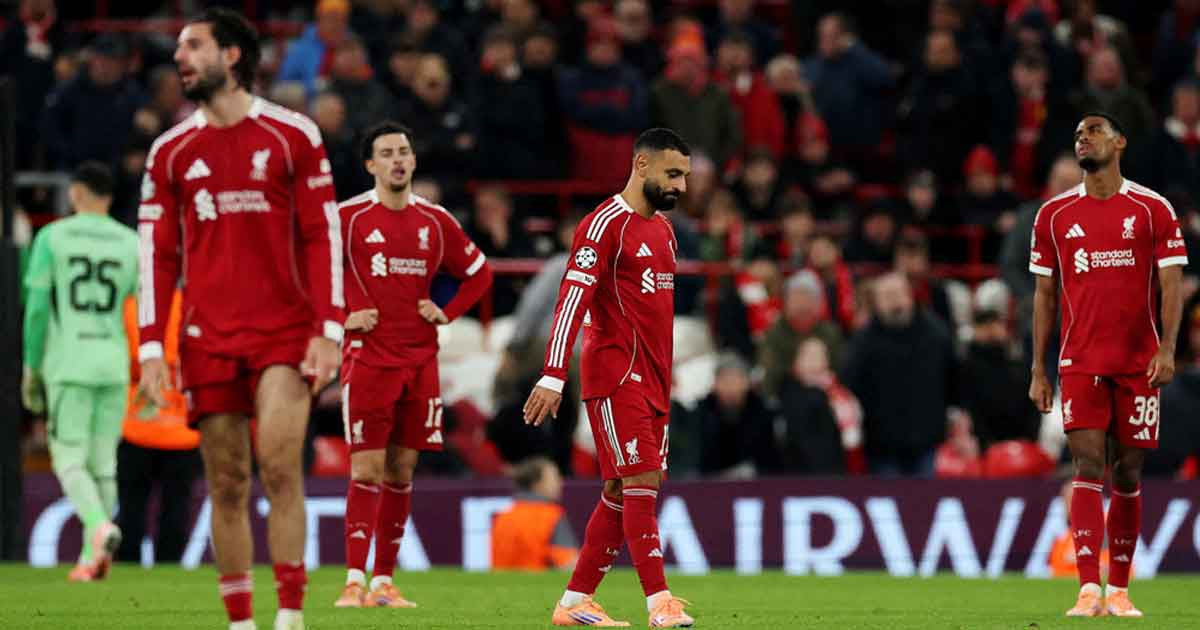 ঘরের মাঠে লজ্জার হার নিয়ে মাঠ ছাড়লো লিভারপুল