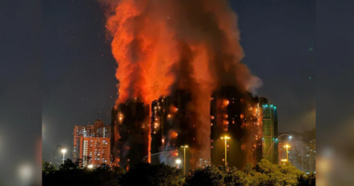 হংকংয়ের ভয়াবহ আগুন, প্রাণহানি বেড়ে ৯৪