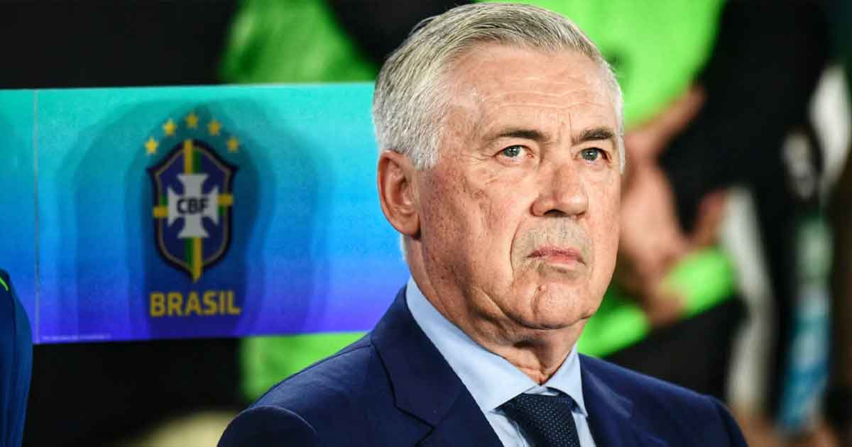 আনচেলোত্তিকে দুই বিশ্বকাপেই ডাগাউটে চায় ব্রাজিল