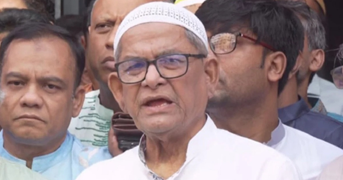 বেগম খালেদা জিয়ার অবস্থা অত্যন্ত সংকটময়: মির্জা ফখরুল