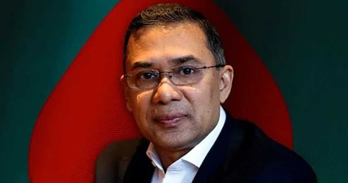 প্রধান উপদেষ্টার প্রতি তারেক রহমানের কৃতজ্ঞতা প্রকাশ