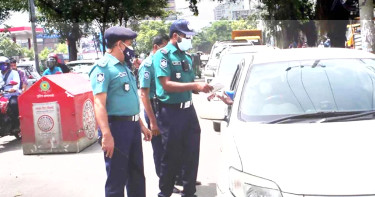 ট্রাফিক আইন লঙ্ঘনে ডিএমপির ১৫৫৫ মামলা