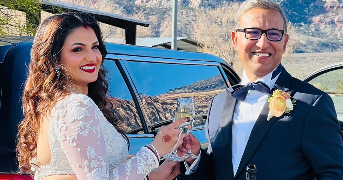 যুক্তরাষ্ট্রে বেড়াতে গিয়েই বিয়ে করে ফেললেন নায়িকা, পাত্র প্রবাসী