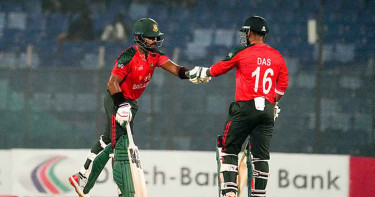 রুদ্ধশ্বাস লড়াইয়ে আয়ারল্যান্ডকে হারিয়ে সিরিজ বাঁচালো বাংলাদেশ