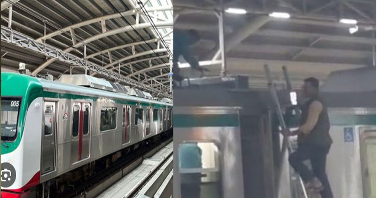 মেট্রোরেলের দুই বগির মাঝে শিশু আটকা, ট্রেন চলাচল বন্ধ