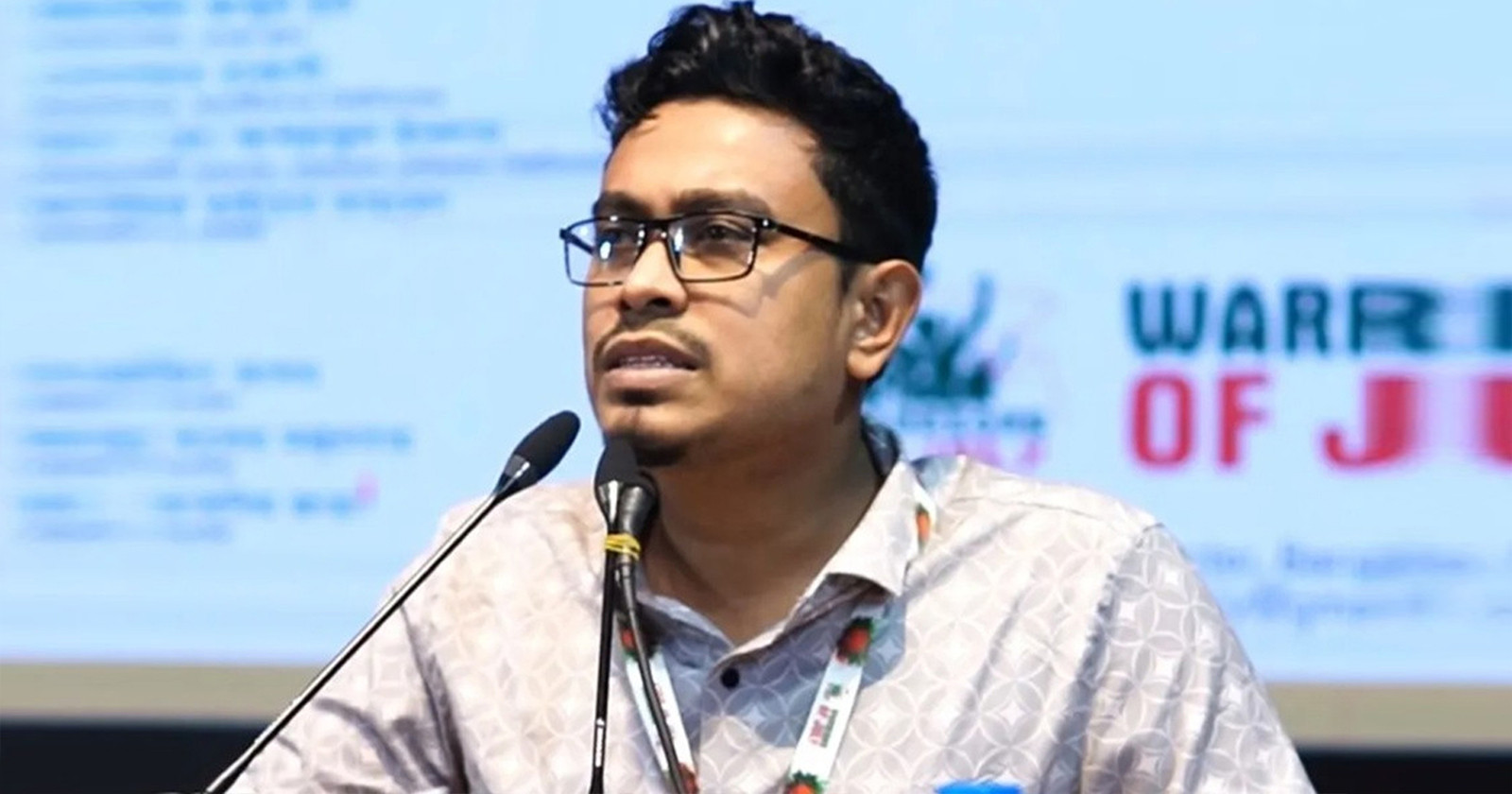 মামলা করতে ডিবি কার্যালয়ে ডাকসু ভিপি সাদিক কায়েম