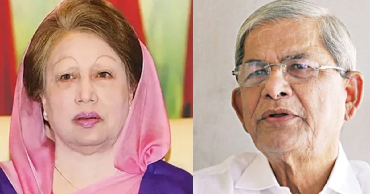 গভীর রাতে বেগম খালেদা জিয়াকে দেখতে হাসপাতালে মির্জা ফখরুল