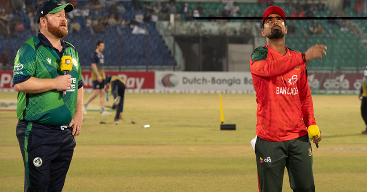 টসে হেরে ফিল্ডিংয়ে বাংলাদেশ, একাদশে ৩ পরিবর্তন