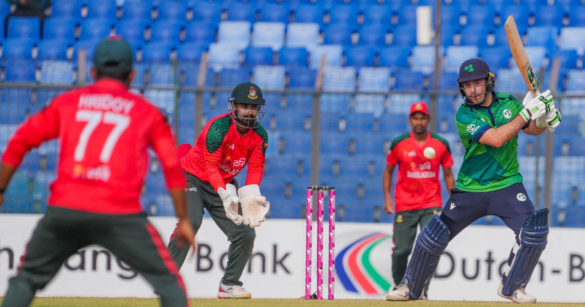 আয়ারল্যান্ডকে উড়িয়ে সিরিজ জয় বাংলাদেশের