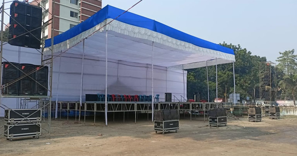 রংপুরে ৮ দলের সমাবেশ বিকেলে