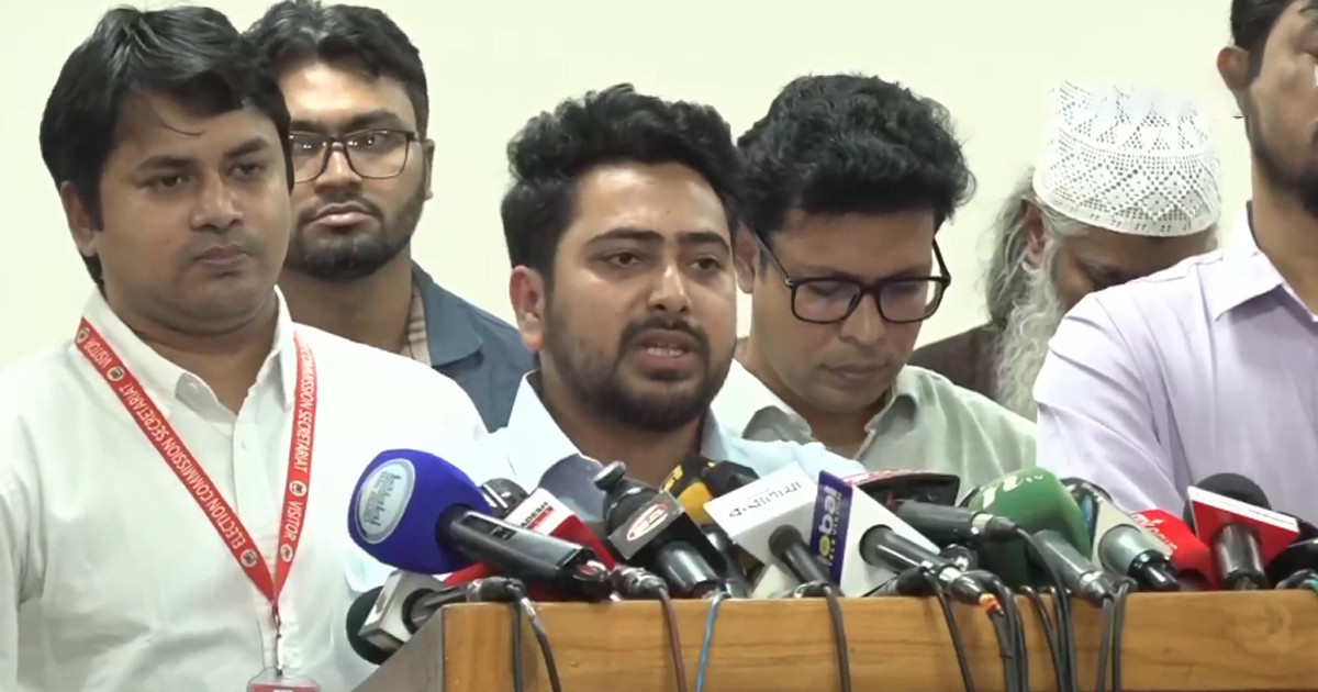 আমরা চাই না নির্বাচনের যাত্রা ব্যাহত হোক: নাহিদ ইসলাম