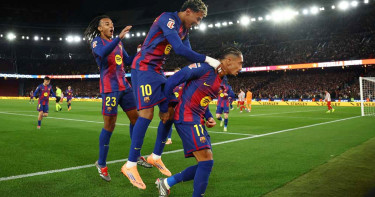 পেনাল্টি মিস ও পিছিয়ে পড়ার পরও বার্সার দারুণ জয়