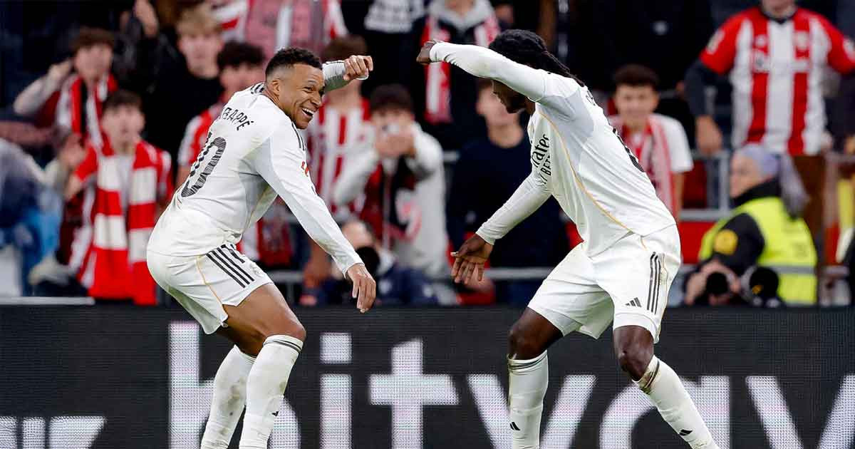 মৌসুমে শীর্ষ ৫ লিগের সর্বোচ্চ গোলদাতা এখন এমবাপ্পে