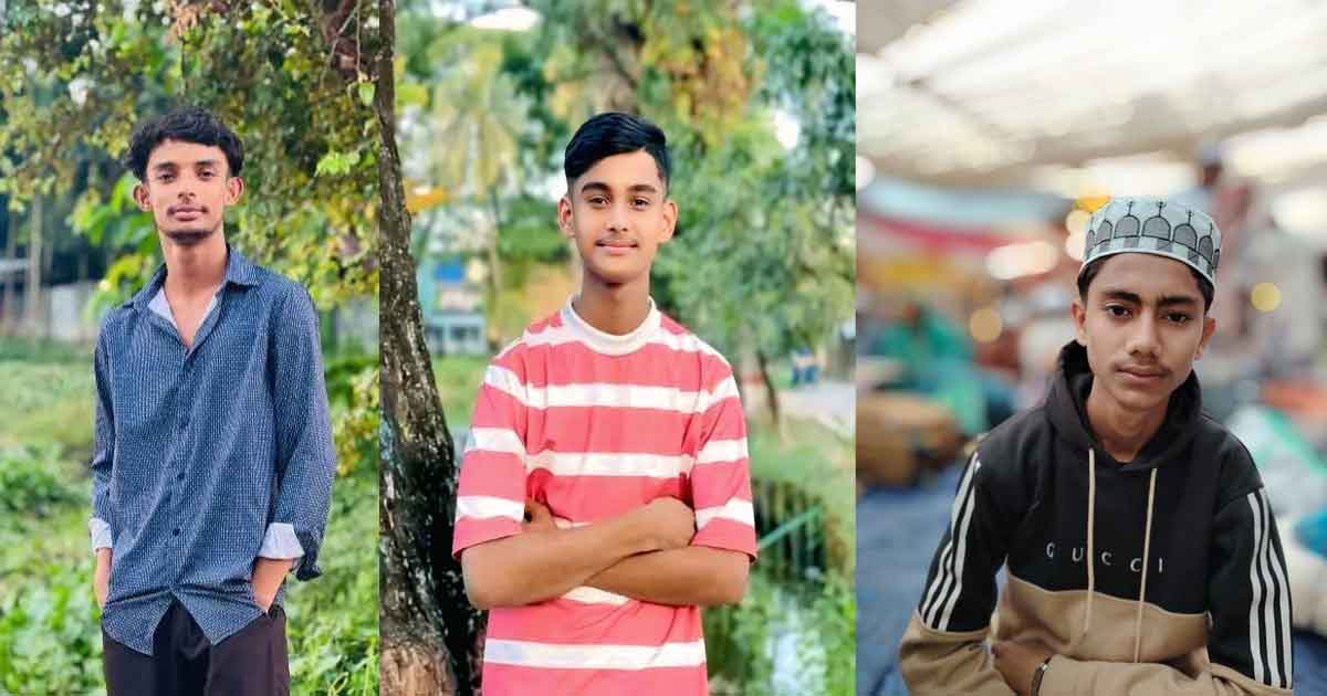 চা খেয়ে ফেরার পথে মোটরসাইকেল নিয়ন্ত্রণ হারিয়ে ৩ বন্ধুর মৃত্যু