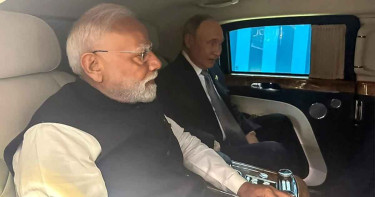 দিল্লিতে পা রাখলেন পুতিন, রাজকীয় অভ্যর্থনায় স্বাগত জানালেন মোদি