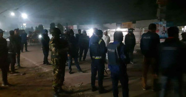 হবিগঞ্জে তৃতীয় দফা সংঘর্ষ, পুলিশ-সেনাবাহিনীর হস্তক্ষেপে নিয়ন্ত্রণ