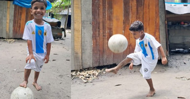 চাঁদপুরের ‘ক্ষুদে মেসি’ এখন বিকেএসপিতে