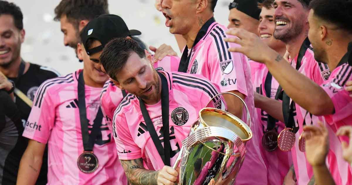 মেসির ছোঁয়ায় এমএলএস কাপ জিতল মায়ামি