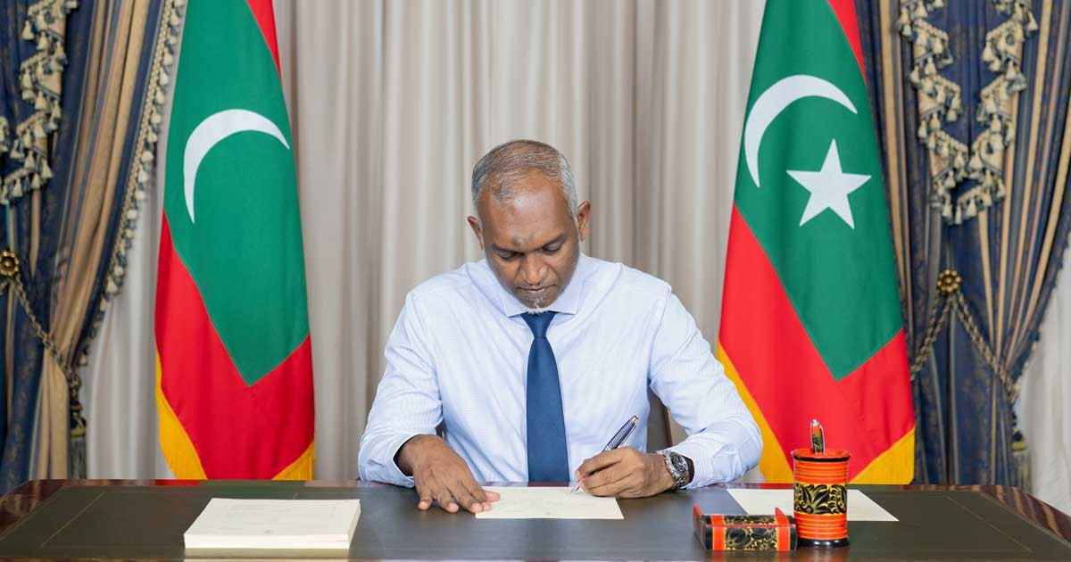 জাকাত বিল অনুমোদন করেছেন মালদ্বীপের প্রেসিডেন্ট