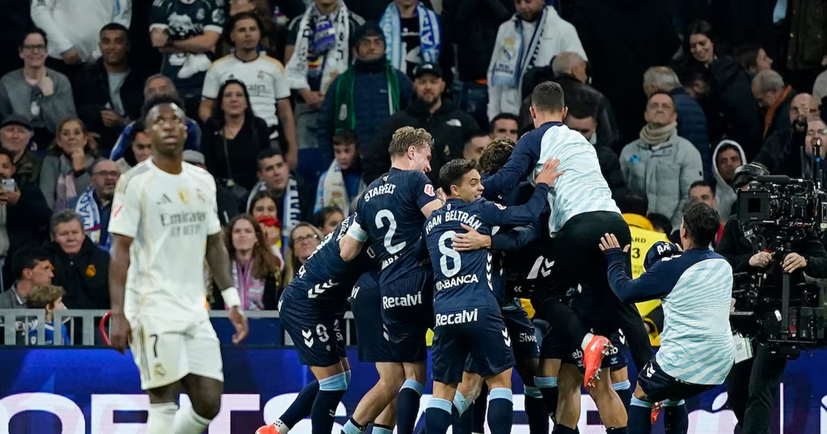 ১৯ বছর পর সেল্টা ভিগোর বিপক্ষে ঘরের মাঠে রিয়ালের পতন