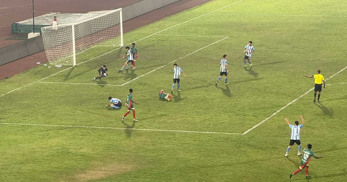 আর্জেন্টিনাকে জিততে দেয়নি বাংলাদেশ!