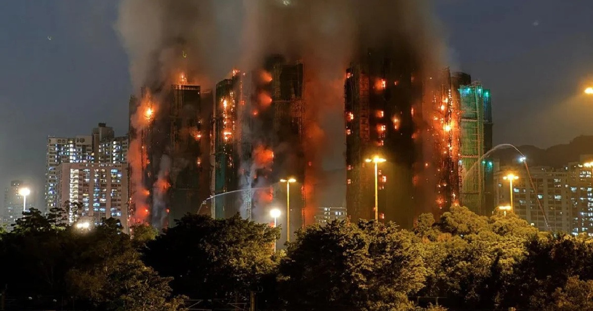 হংকংয়ে অগ্নিকাণ্ডে নিহত বেড়ে ১৬০