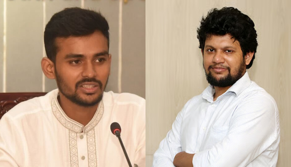 পদত্যাগ করলেন উপদেষ্টা দুই ছাত্র উপদেষ্টা আসিফ মাহমুদ ও মাহফুজ আলম
