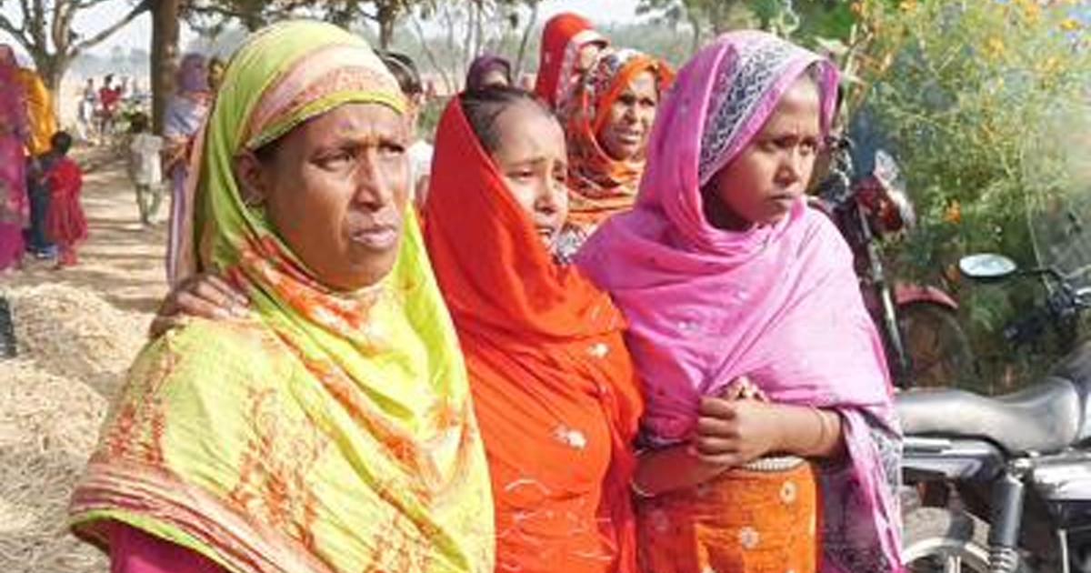 'আল্লাহ আমার ছাওয়ালের মরা মুখটাও দেখালা না রে'