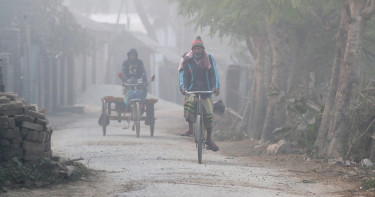 ৮ ডিগ্রি তাপমাত্রায় কাঁপছে পঞ্চগড়