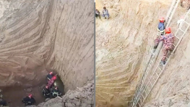 ৫০ ফুট খোঁড়া হলেও সাড়া মিলছে না শিশু সাজিদের