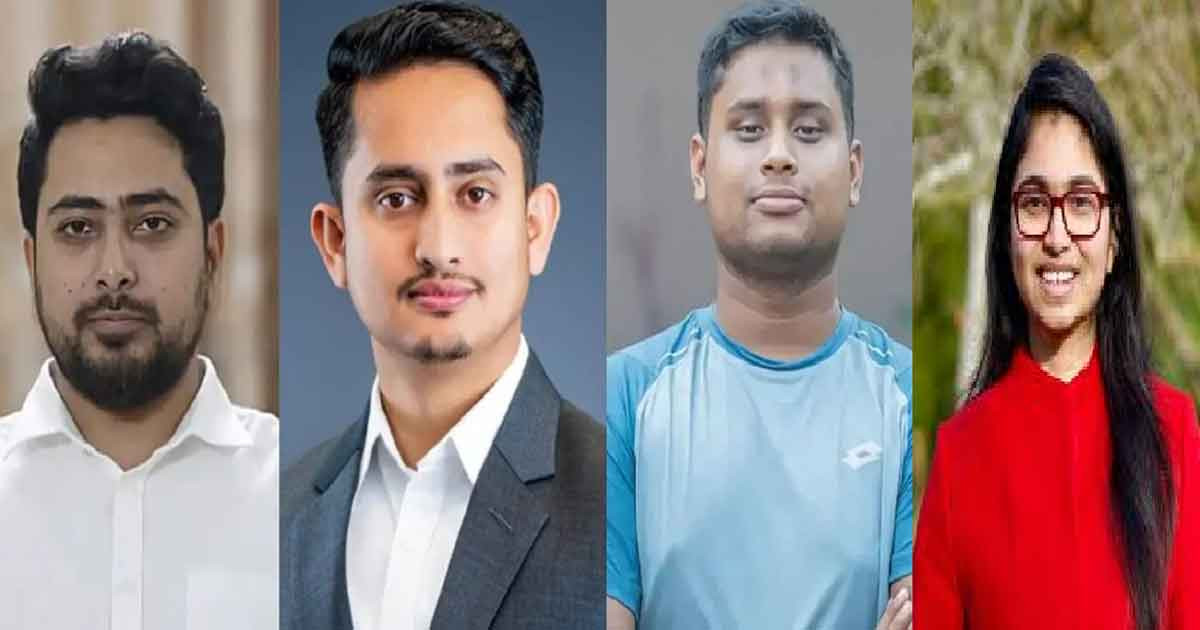 নির্বাচনে নাহিদ, সারজিস, হাসনাত ও জারারা যাদের বিপক্ষে লড়বেন