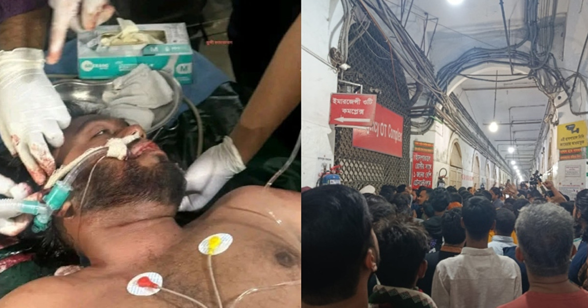 হাদির মাথার ভেতরে গুলি, সার্জারি চলছে