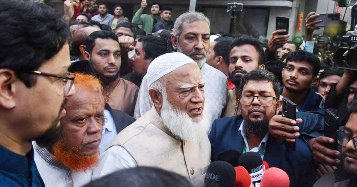 ওসমান হাদিকে দেখতে ঢামেকে জামায়াত আমির