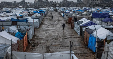 গাজায় শীতকালীন ঝড়ের তাণ্ডব, নিহত অন্তত ১৩